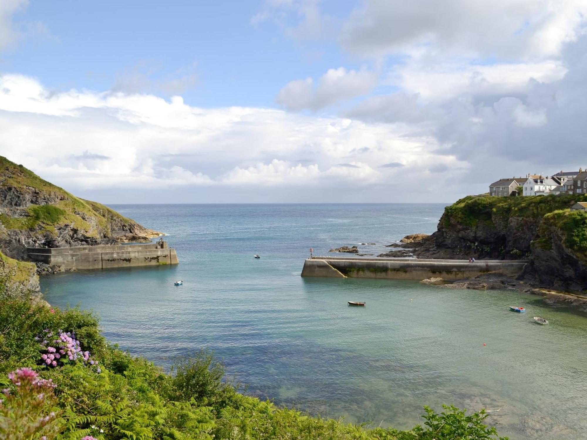 Knights Den Villa Port Isaac Exteriör bild