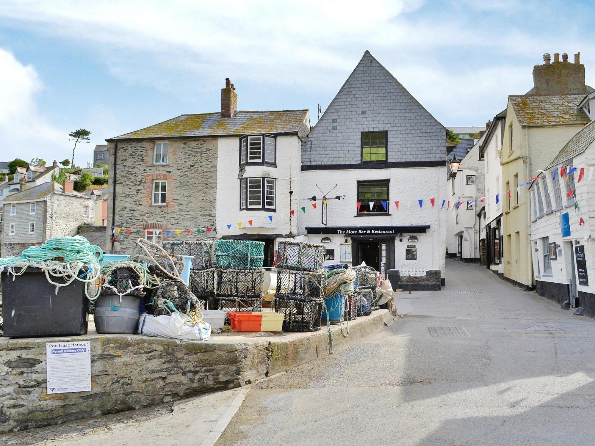 Knights Den Villa Port Isaac Exteriör bild