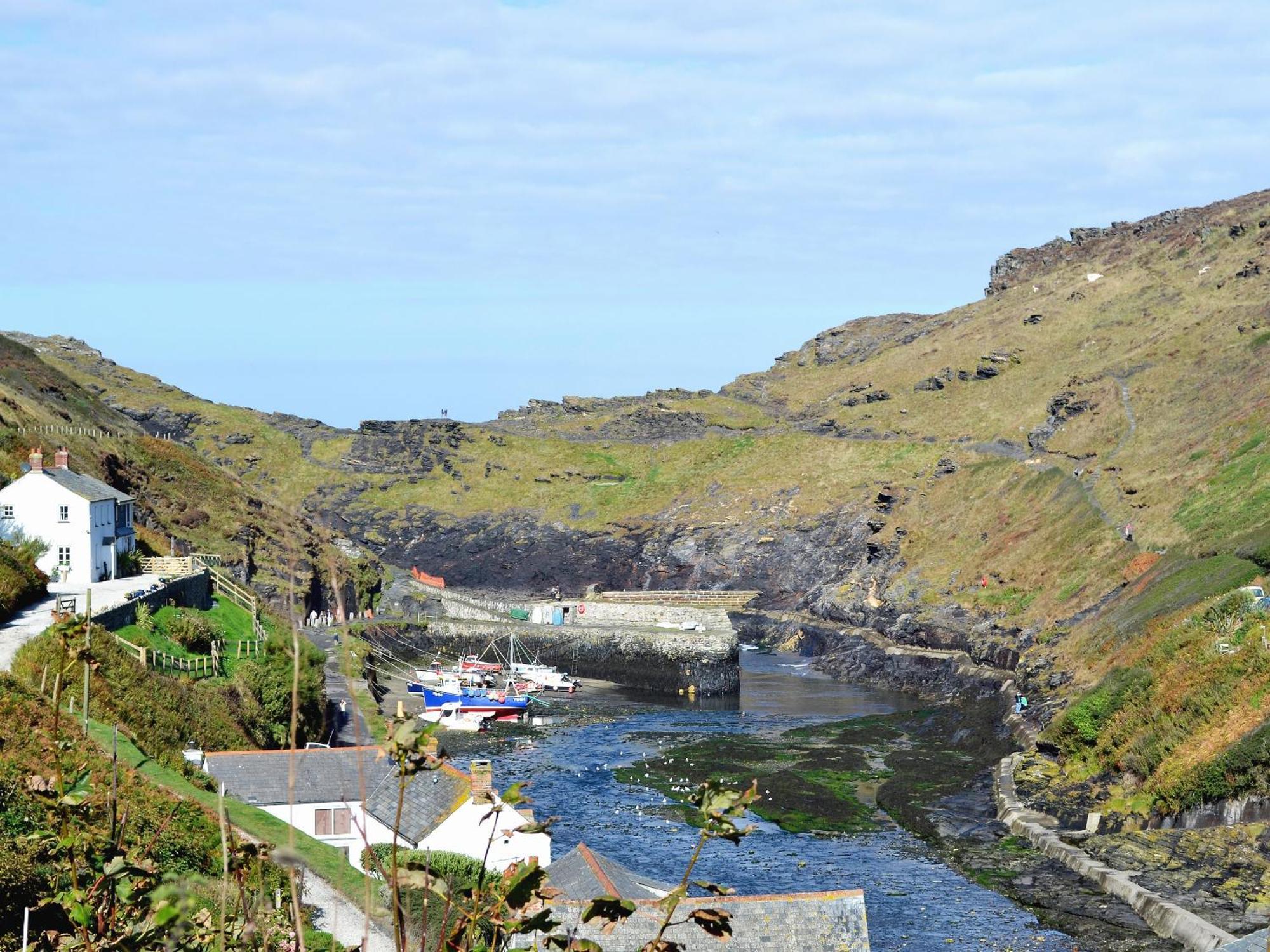Knights Den Villa Port Isaac Exteriör bild